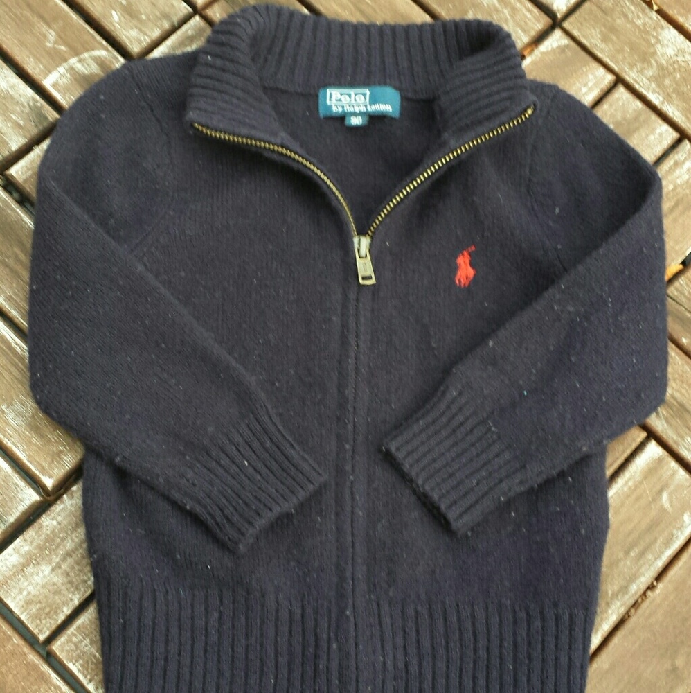 2T Boy Girl Wool Polo sweater